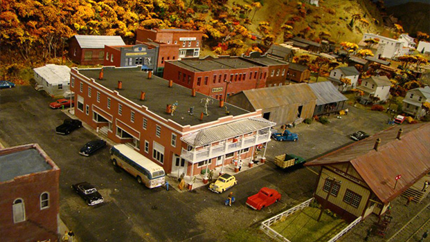 Ashe County History Museum Railroad Diorama