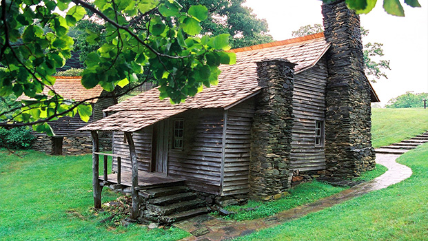 Doughton Park Brinegar Cabin Blue Ridge Parkway