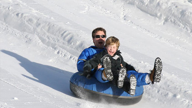 Hawksnest Snow Tubing Banner Elk NC