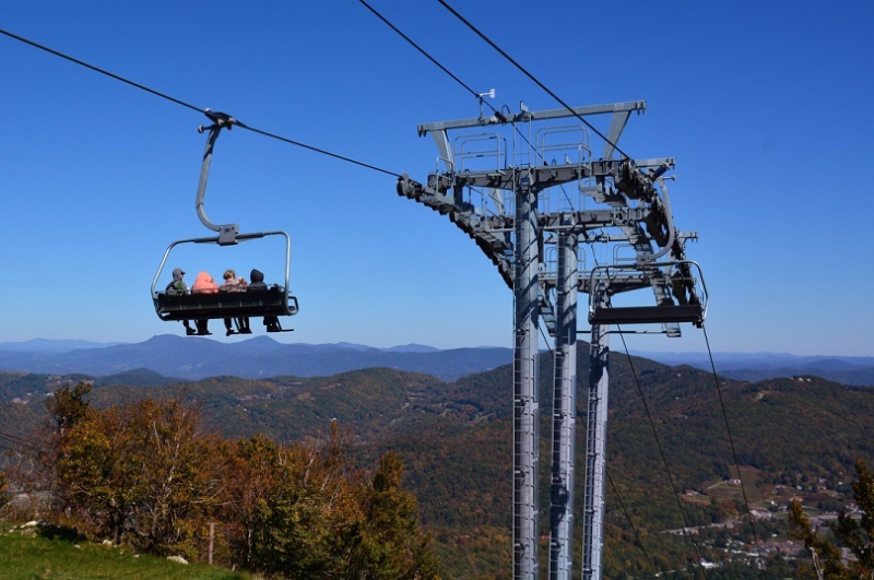 Sugar Mountain Fall Scenic Lift Rides