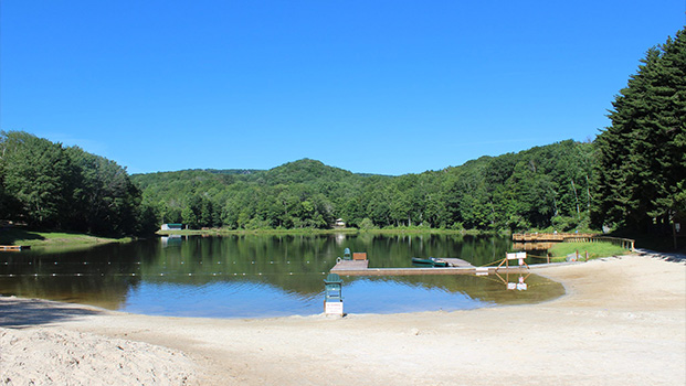 Wildcat Lake Banner Elk NC Swimming