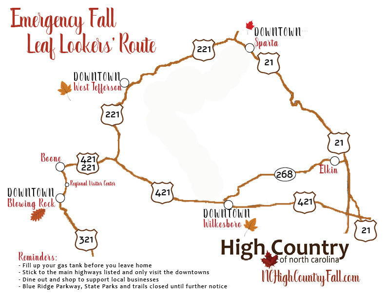 Emergency Leaf Lookers Route